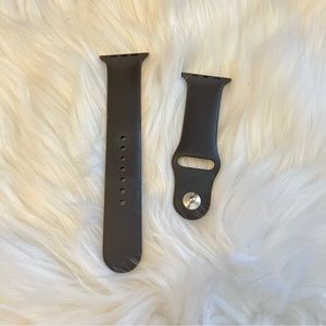 Chocolate Silicone Watch band 42/44 mm